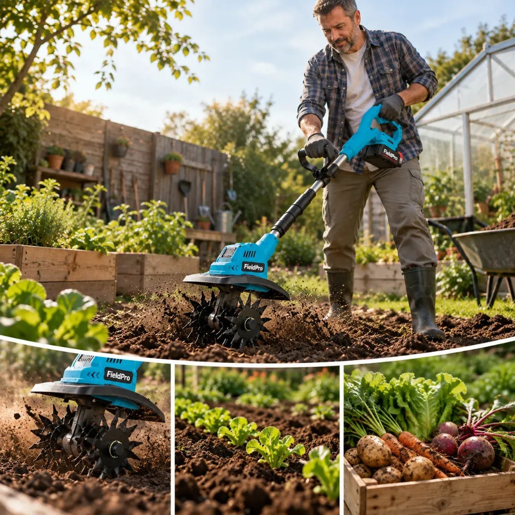 Fieldpro™ — praca z glebą i przygotowanie grządek pod siew i zbiór